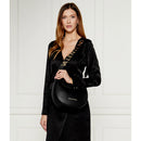 Borsa Donna Hobo a Spalla con Tracolla VALENTINO BAGS linea Alexia Colore Nero