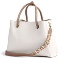 Damenhandtasche mit Schultergurt VALENTINO BAGS Alexia Linie Farbe Weiß - Leder