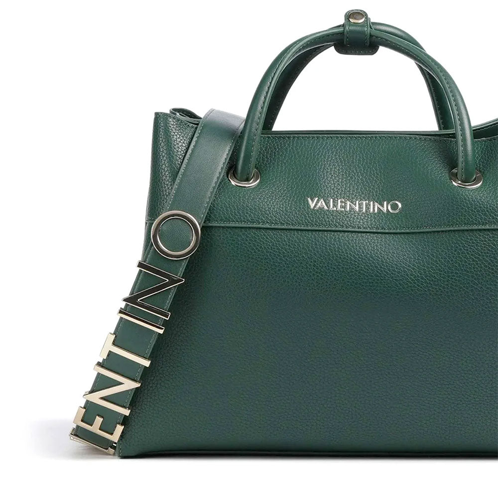 Borsa Donna a Mano con Tracolla VALENTINO BAGS linea Alexia Colore Bosco