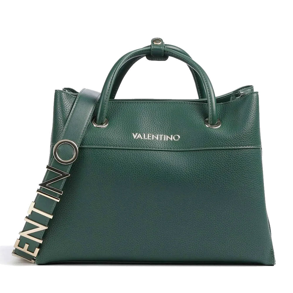 Borsa Donna a Mano con Tracolla VALENTINO BAGS linea Alexia Colore Bosco