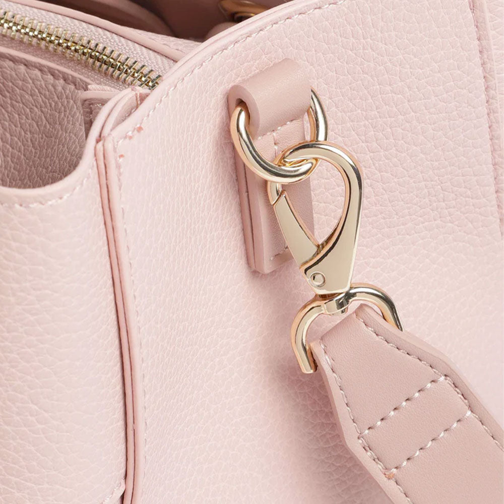 Borsa Donna a Mano con Tracolla VALENTINO BAGS linea Alexia Colore Cipria