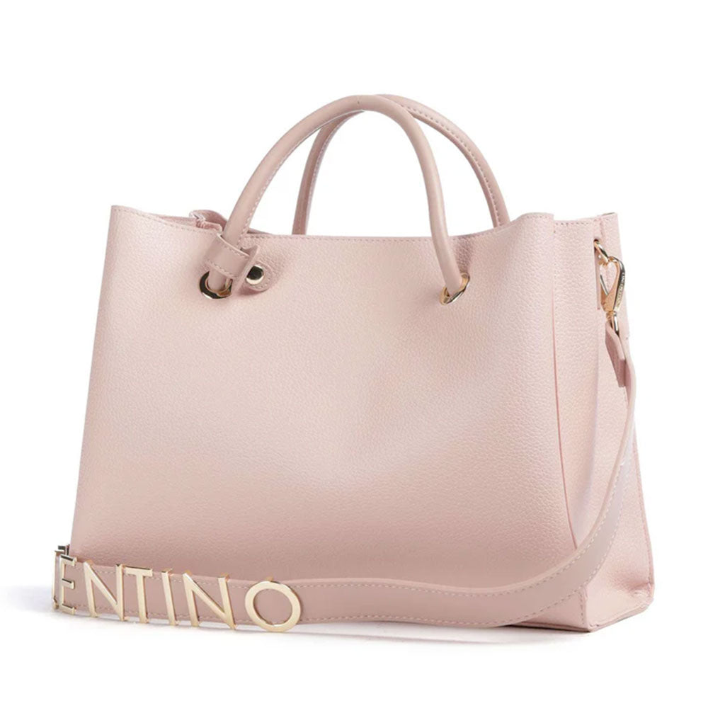 Borsa Donna a Mano con Tracolla VALENTINO BAGS linea Alexia Colore Cipria