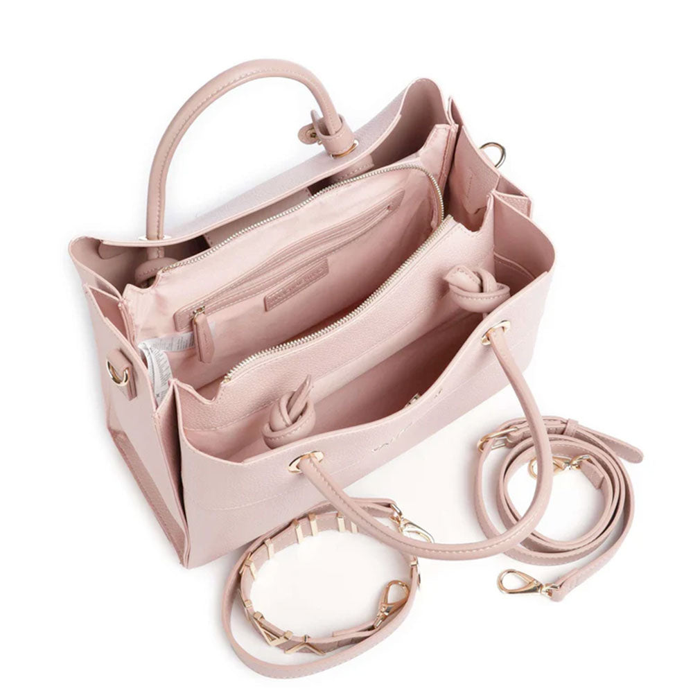 Borsa Donna a Mano con Tracolla VALENTINO BAGS linea Alexia Colore Cipria
