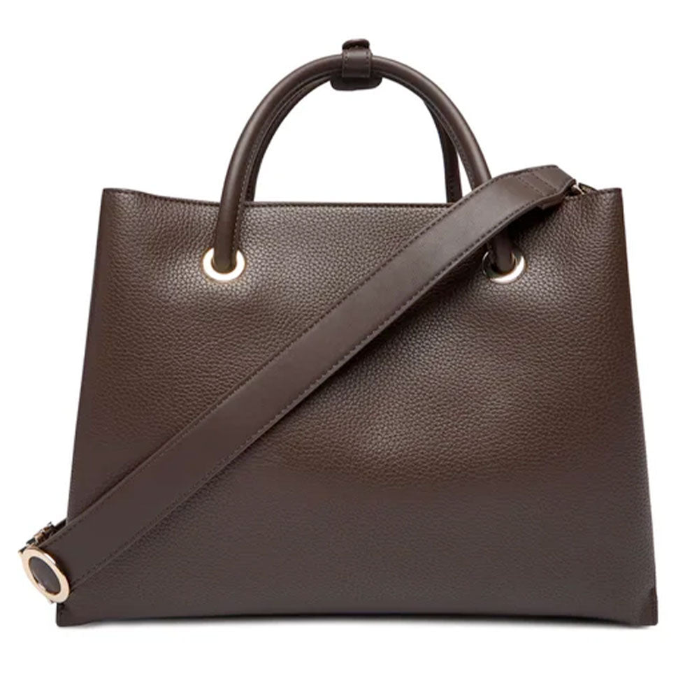 Borsa Donna a Mano con Tracolla VALENTINO BAGS linea Alexia Colore Moro