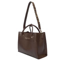 Women's Dark Brown Handbag with Shoulder Strap VALENTINO BAGS Alexia