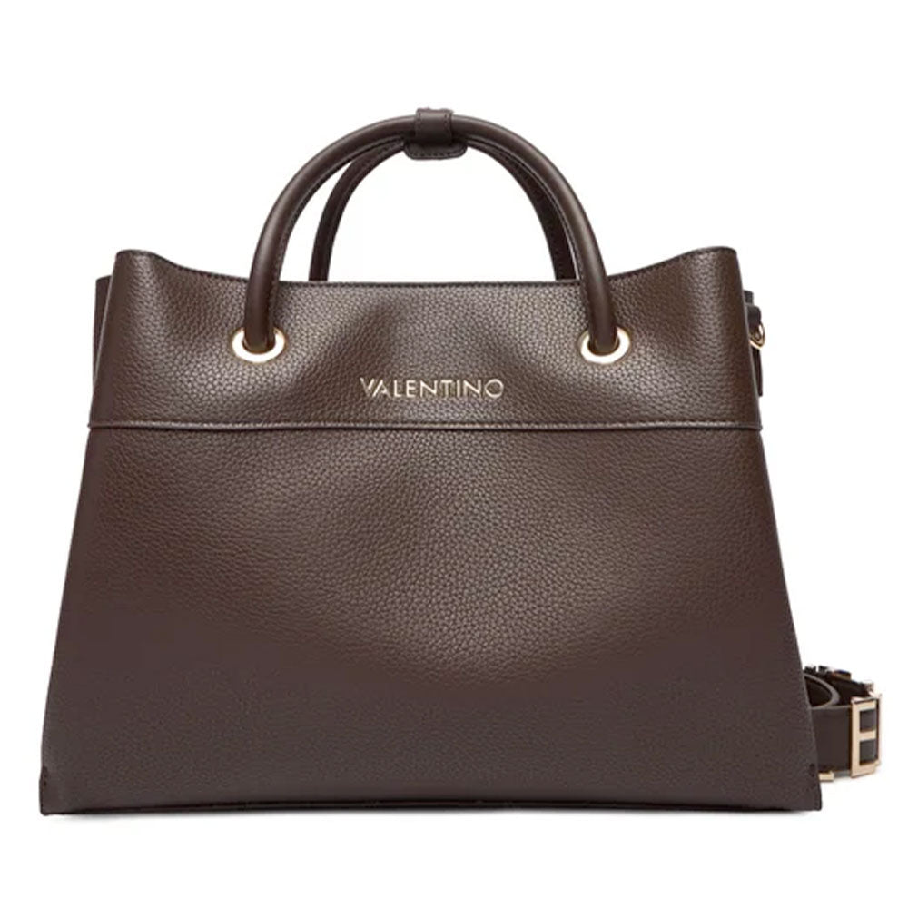 Borsa Donna a Mano con Tracolla VALENTINO BAGS linea Alexia Colore Moro