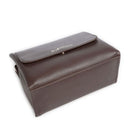 Women's Dark Brown Leather Crossbody Bag VALENTINO BAGS Alexia
