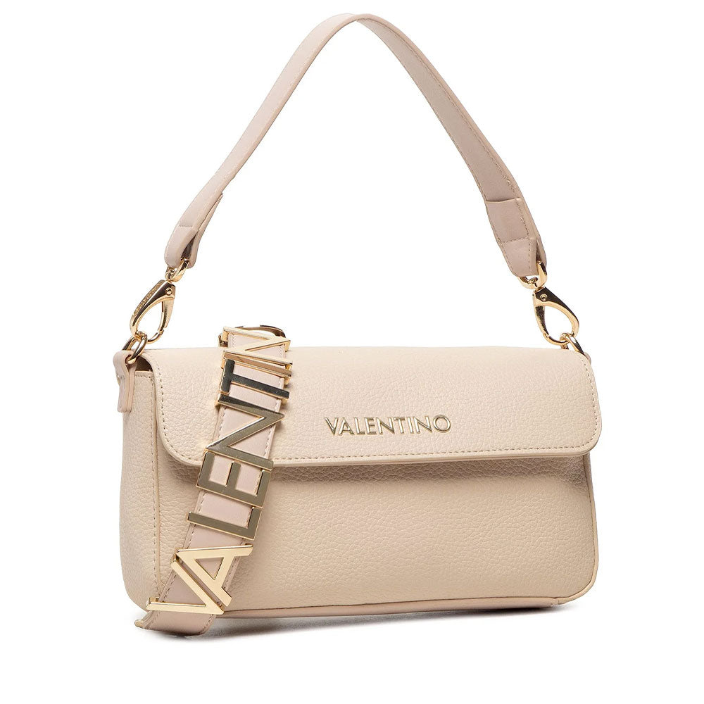 Borsa Donna a Spalla VALENTINO BAGS linea Alexia Colore Ecru - VBS5A804