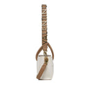 Borsa Donna a Mano Piccola con Tracolla VALENTINO BAGS linea Alexia Colore Bianco - Cuoio