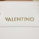 Borsa Donna a Mano Piccola con Tracolla VALENTINO BAGS linea Alexia Colore Bianco - Cuoio
