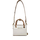 Borsa Donna a Mano Piccola con Tracolla VALENTINO BAGS linea Alexia Colore Bianco - Cuoio