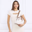 Borsa Donna a Mano Piccola con Tracolla VALENTINO BAGS linea Alexia Colore Bianco - Cuoio