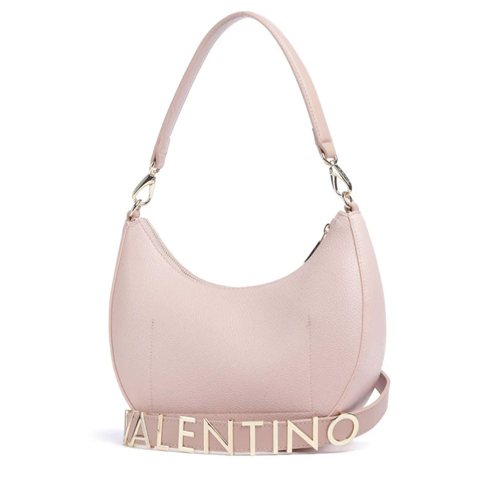 Borsa Donna Hobo a Spalla con Tracolla VALENTINO BAGS linea Alexia Colore Cipria