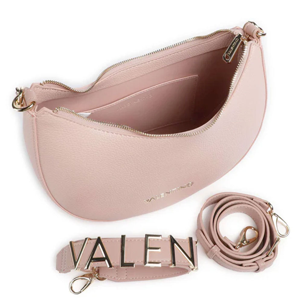 Damen-Beuteltasche mit Umhängeriemen VALENTINO BAGS Modell Alexia in Puderrosa
