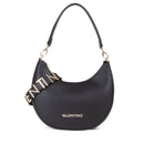 VALENTINO BAGS Hobo-Umhängetasche für Damen mit Schultergurt, Linie Alexia, Farbe Schwarz