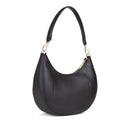VALENTINO BAGS Hobo-Umhängetasche für Damen mit Schultergurt, Linie Alexia, Farbe Schwarz