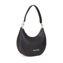 VALENTINO BAGS Hobo-Umhängetasche für Damen mit Schultergurt, Linie Alexia, Farbe Schwarz