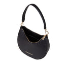VALENTINO BAGS Hobo-Umhängetasche für Damen mit Schultergurt, Linie Alexia, Farbe Schwarz
