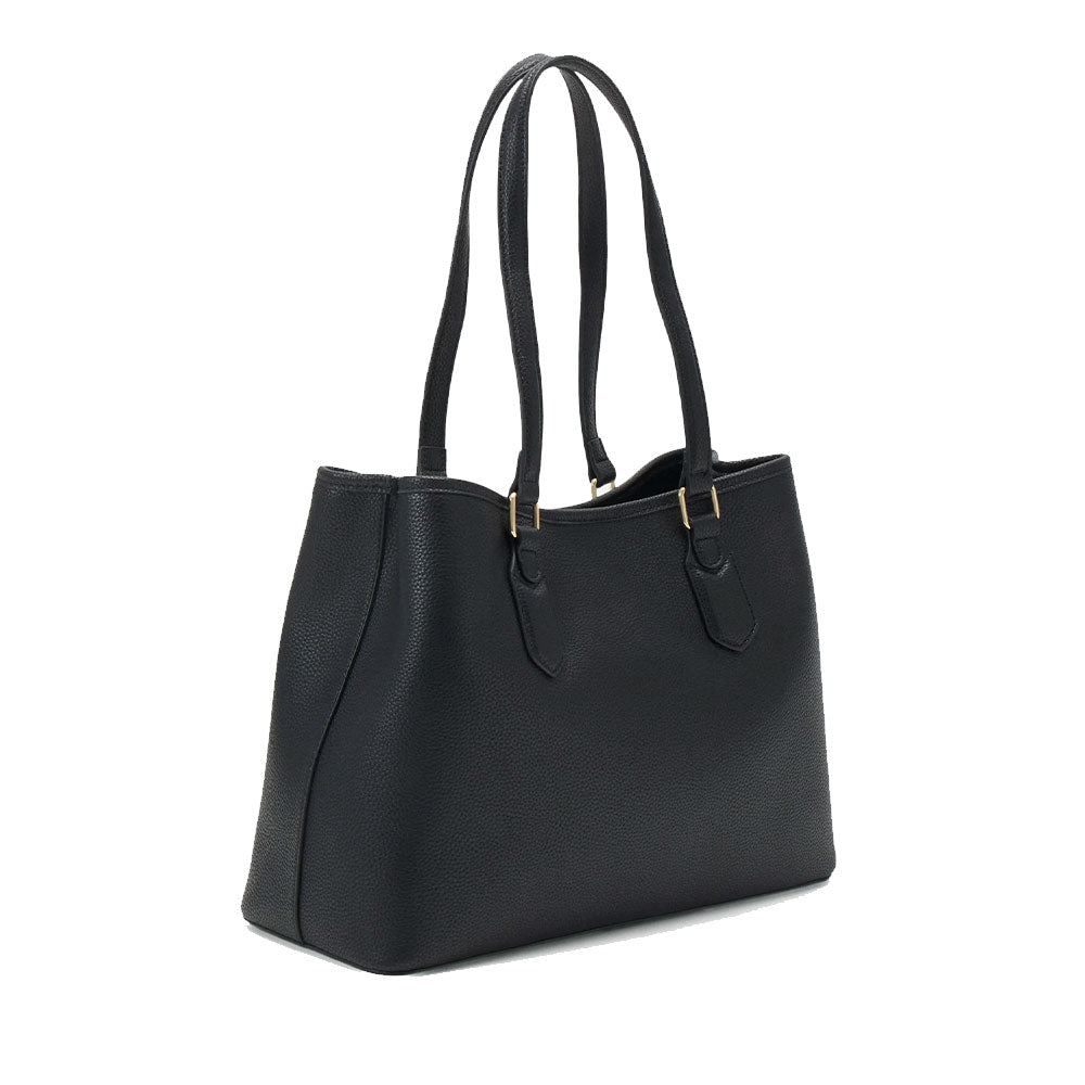 Women's Black Shopper Shoulder Bag VALENTINO BAGS Brixton