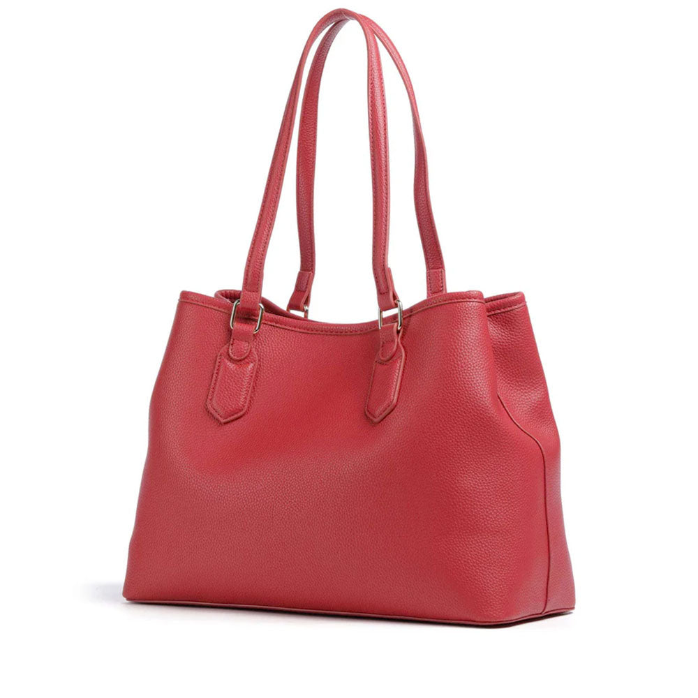 Borsa Donna Shopper a Spalla VALENTINO BAGS linea Brixton Colore Rubino