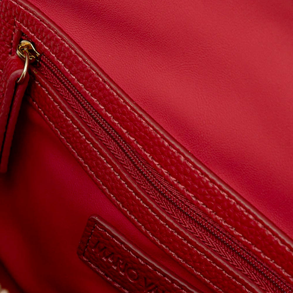 Zaino Donna VALENTINO BAGS linea Brixton Colore Rubino