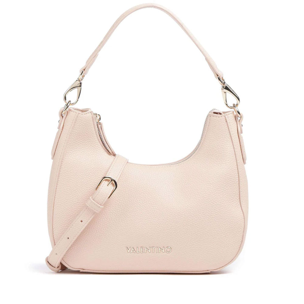 Borsa Donna Hobo a Spalla VALENTINO BAGS linea Brixton Colore Cipria