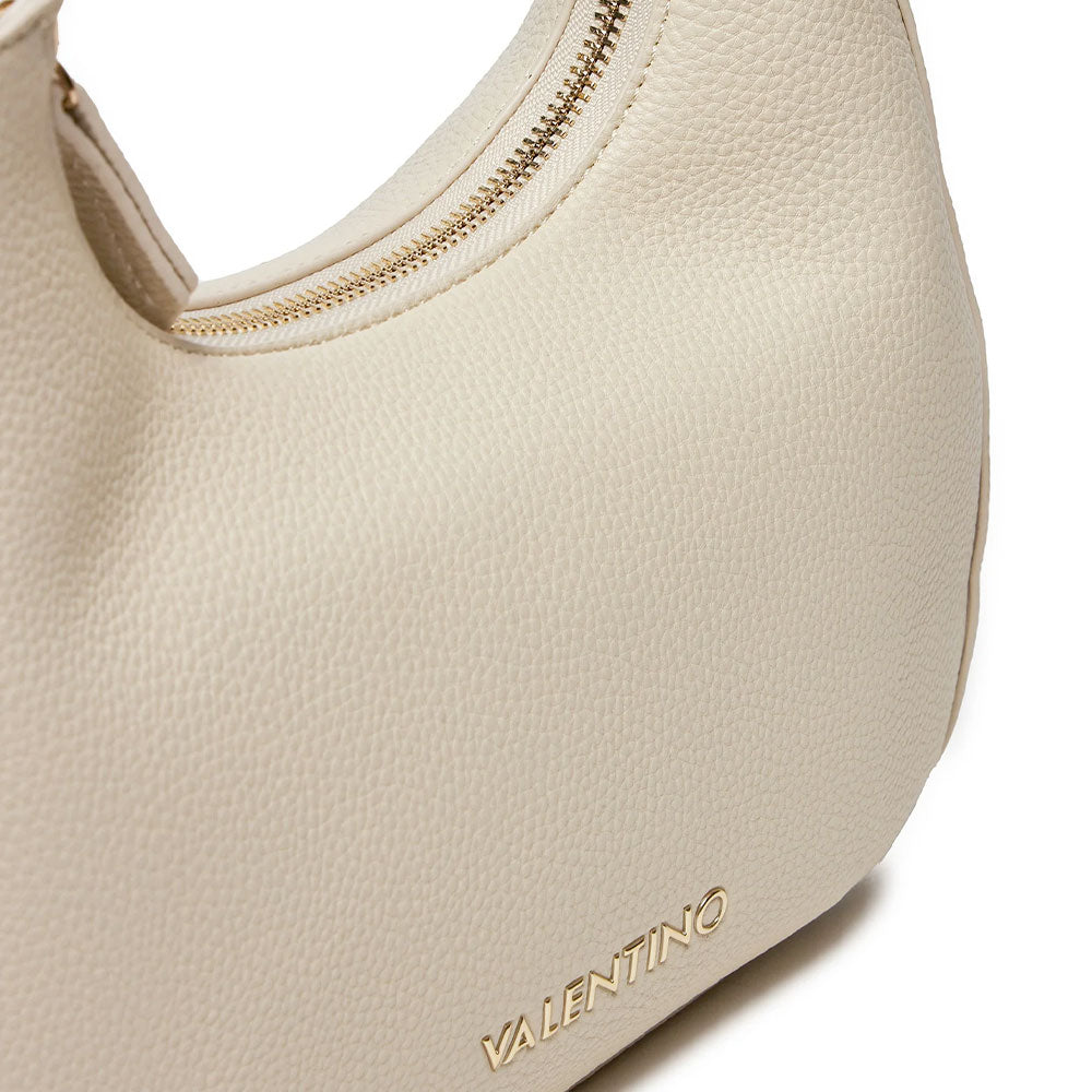 Borsa Donna Hobo a Spalla VALENTINO BAGS linea Brixton Colore Ecru