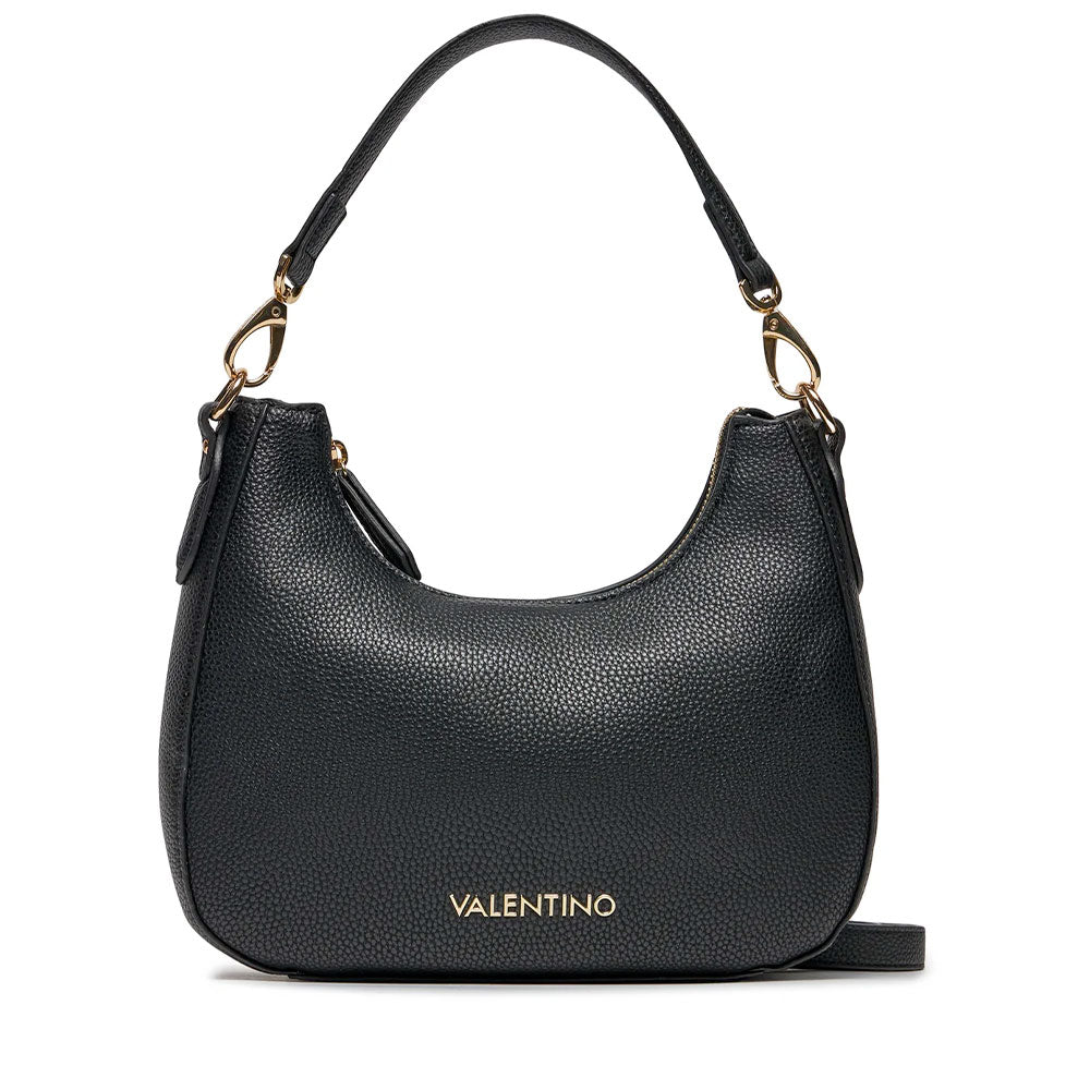 Borsa Donna Hobo a Spalla VALENTINO BAGS linea Brixton Colore Nero