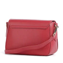 Borsa Donna a Tracolla con Pattina VALENTINO BAGS linea Brixton Colore Rubino