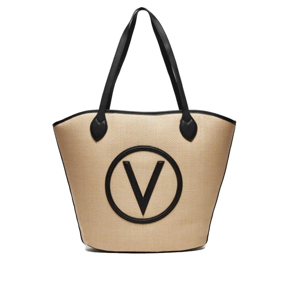 VALENTINO BAGS Covent Damen-Umhängetasche, Naturfarbe - Schwarz