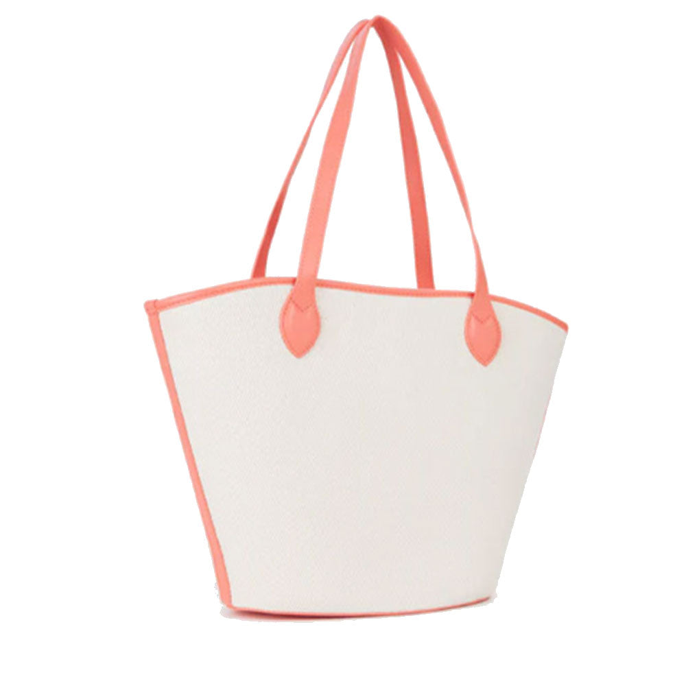 Women's Natural and Coral Shoulder Bag VALENTINO BAGS Covent