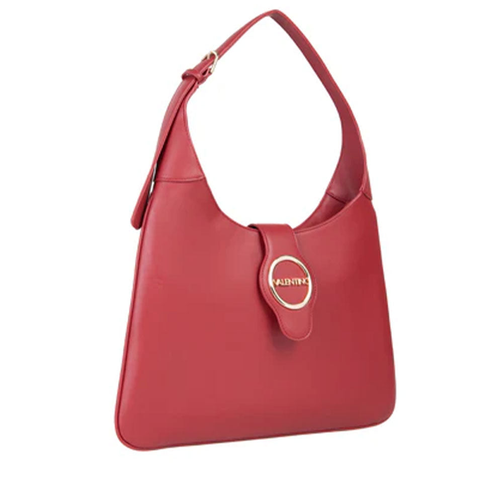 Borsa Donna Hobo a Spalla VALENTINO BAGS linea Moses Colore Rosso Scuro