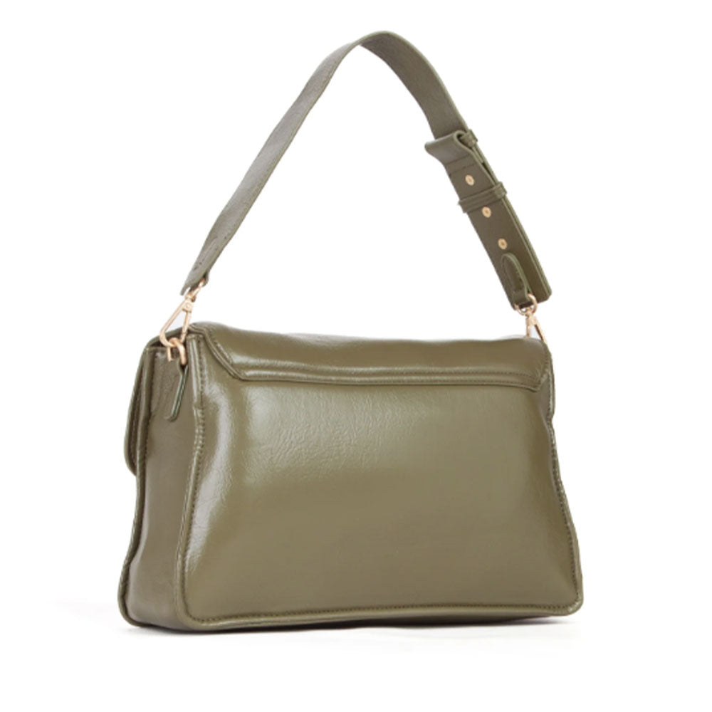 Borsa Donna a Mano VALENTINO BAGS linea Moni Colore Militare