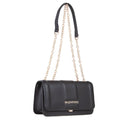 Borsa Donna a Spalla e Tracolla VALENTINO BAGS linea Brass Colore Nero