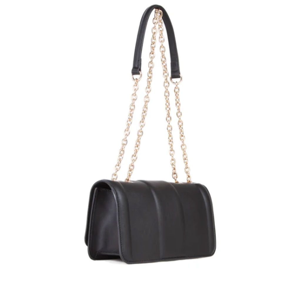 Borsa Donna a Spalla e Tracolla VALENTINO BAGS linea Brass Colore Nero