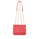 Borsa Donna a Spalla e Tracolla VALENTINO BAGS linea Brass Colore Rosso Scuro Misura Piccola