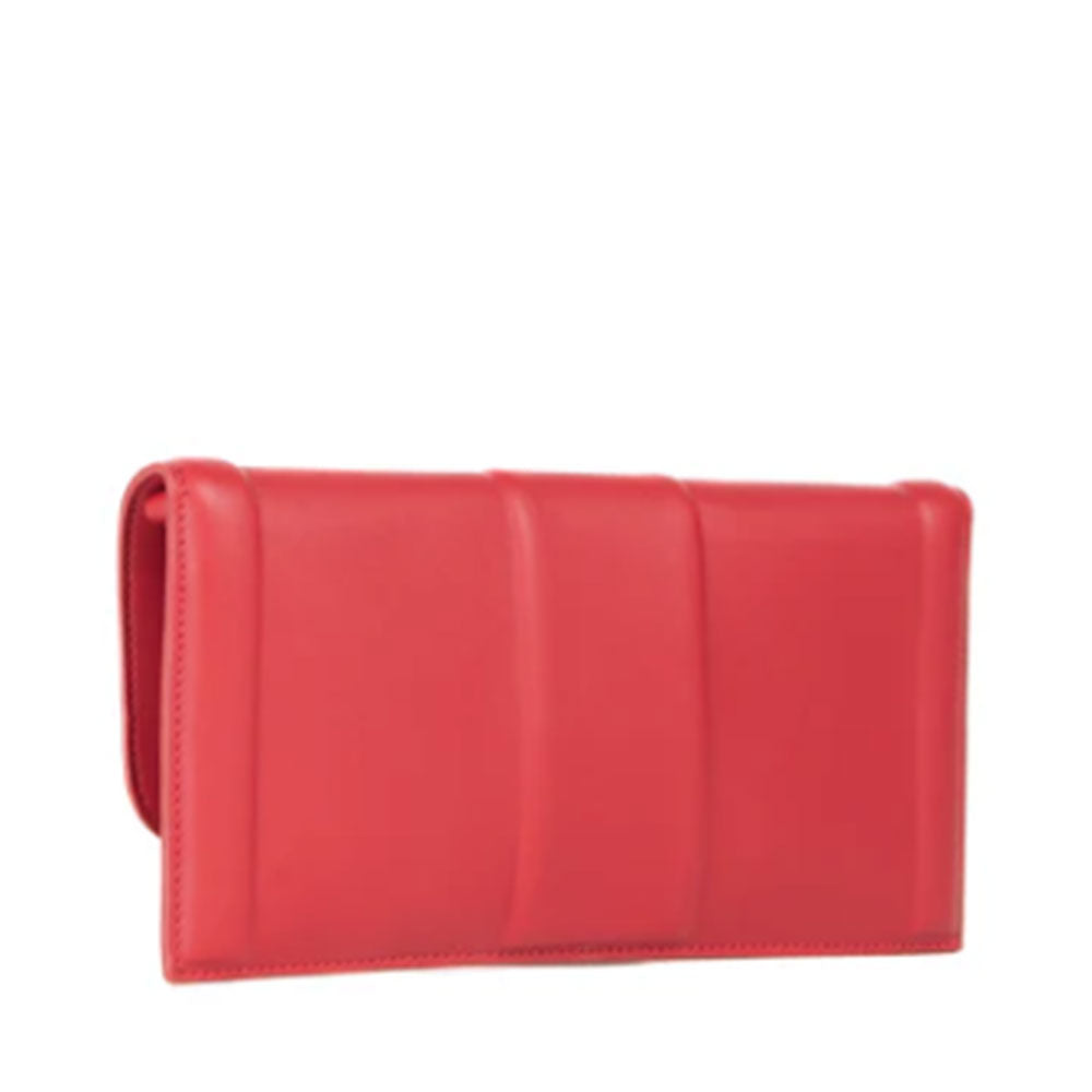 Pochette Donna a Mano VALENTINO BAGS linea Brass Colore Rosso Scuro