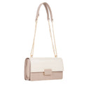 Borsa Donna a Spalla e Tracolla VALENTINO BAGS linea Alpheus Colore Beige - Ecru