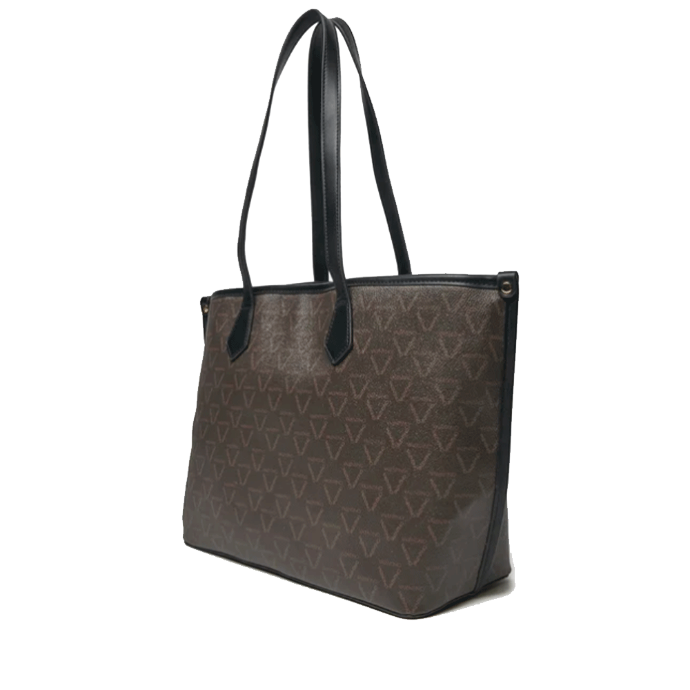 Borsa Donna Shopper a Spalla VALENTINO BAGS linea Lady Re Colore Moro - Nero