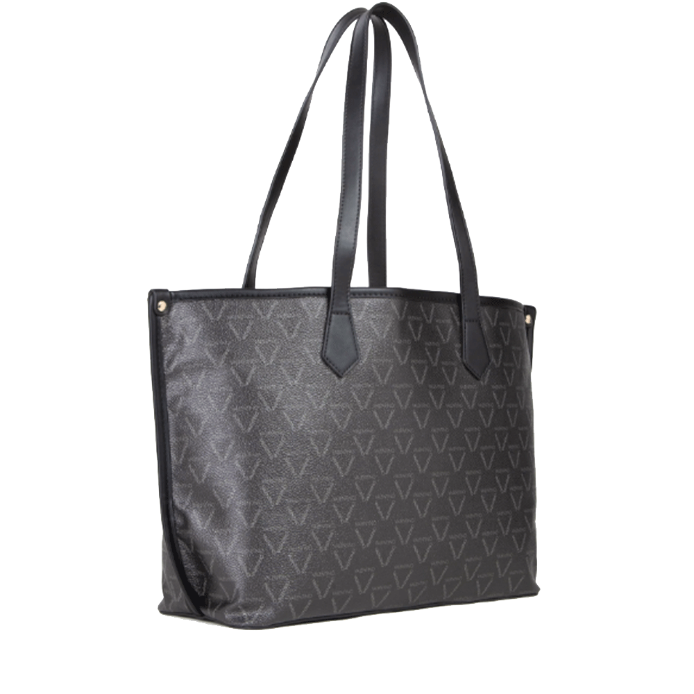 Women's Shopper Shoulder Bag VALENTINO BAGS Lady Re in Black and Multicolour