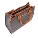 Borsa Donna a Mano VALENTINO BAGS linea Lady Re Colore Moro - Cuoio