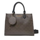 Damen-Henkeltasche VALENTINO BAGS Modell Lady Re in Dunkelbraun-Schwarz