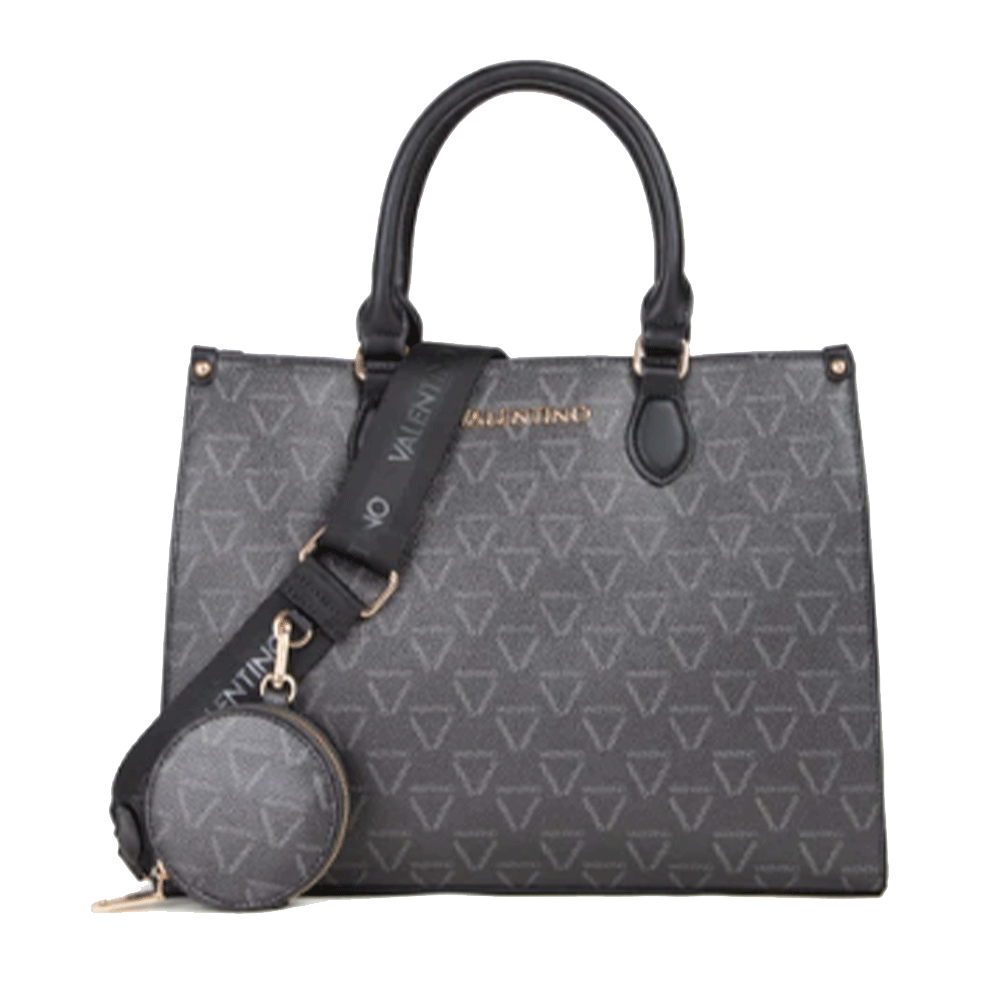 Borsa Donna a Mano VALENTINO BAGS linea Lady Re Colore Nero - Multicolor