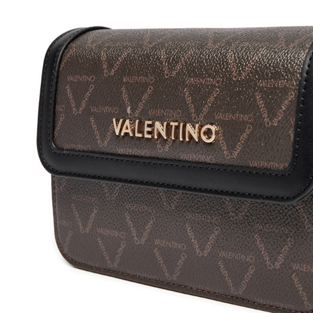 Borsa Donna a Tracolla VALENTINO BAGS linea Lady Re Colore Moro - Nero