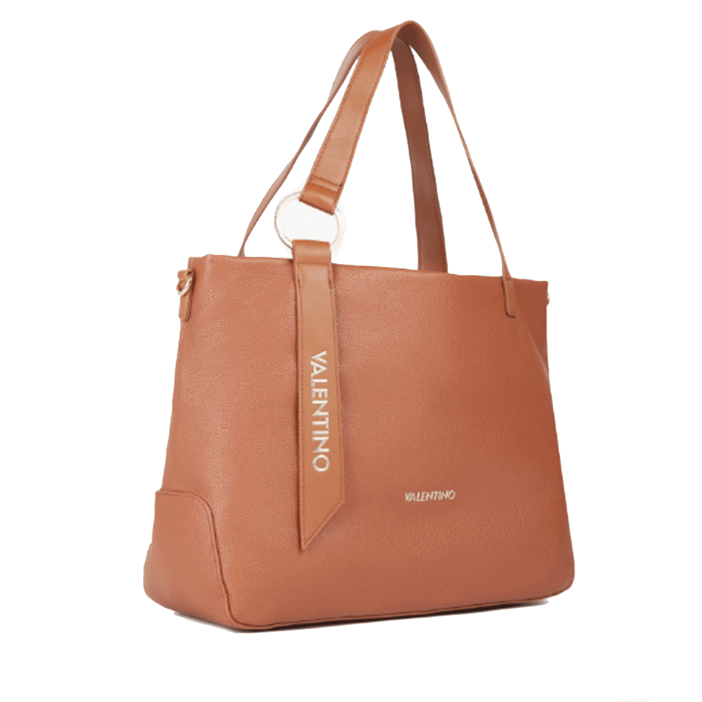 Borsa Donna a Spalla VALENTINO BAGS linea Peonies Re Colore Cuoio