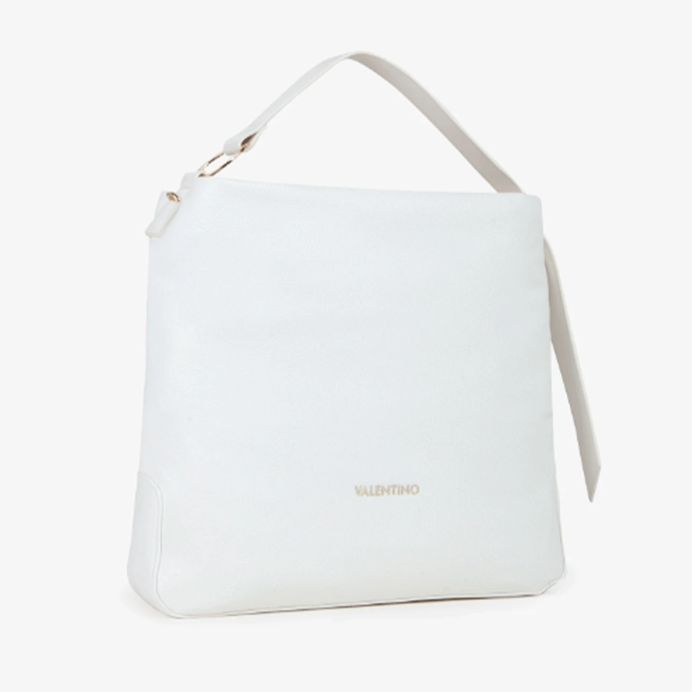 Borsa Donna a Spalla a Sacca VALENTINO BAGS linea Peonies Re Colore Bianco