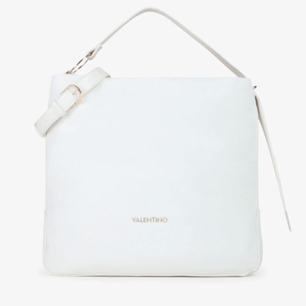 Borsa Donna a Spalla a Sacca VALENTINO BAGS linea Peonies Re Colore Bianco