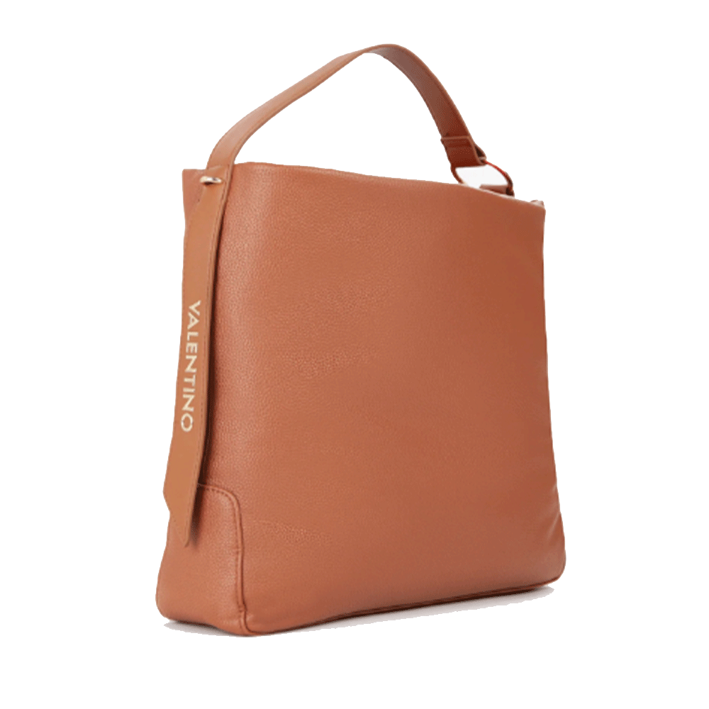 Borsa Donna a Spalla a Sacca VALENTINO BAGS linea Peonies Re Colore Cuoio