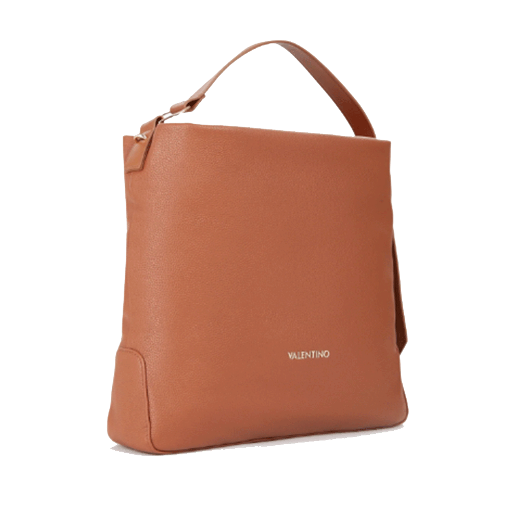 Borsa Donna a Spalla a Sacca VALENTINO BAGS linea Peonies Re Colore Cuoio