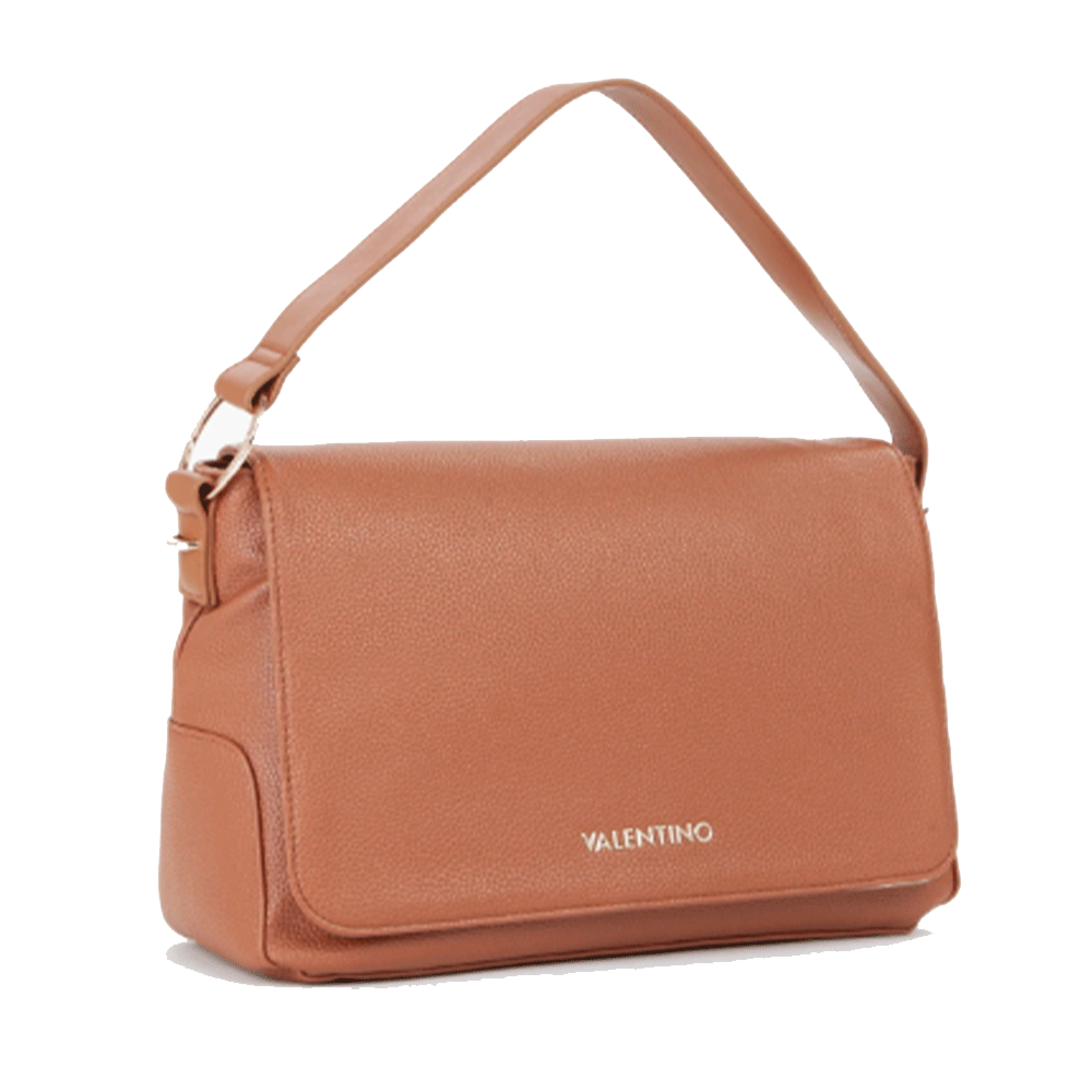 Borsa Donna a Spalla con Tracolla VALENTINO BAGS linea Peonies Re Colore Cuoio